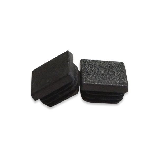 Bouchons en plastique pour tube et tube carré en fer. 20x20, 25x25 ...