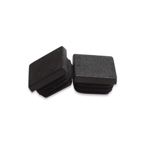 Sourcing Map 12 Bouchons Plastique Carrés 70x70 Mm - Pour Tubes De Rampe, Garde-corps, Pieds De Table, Noir, Antidérapants Cache Embouts Rampe Escalier