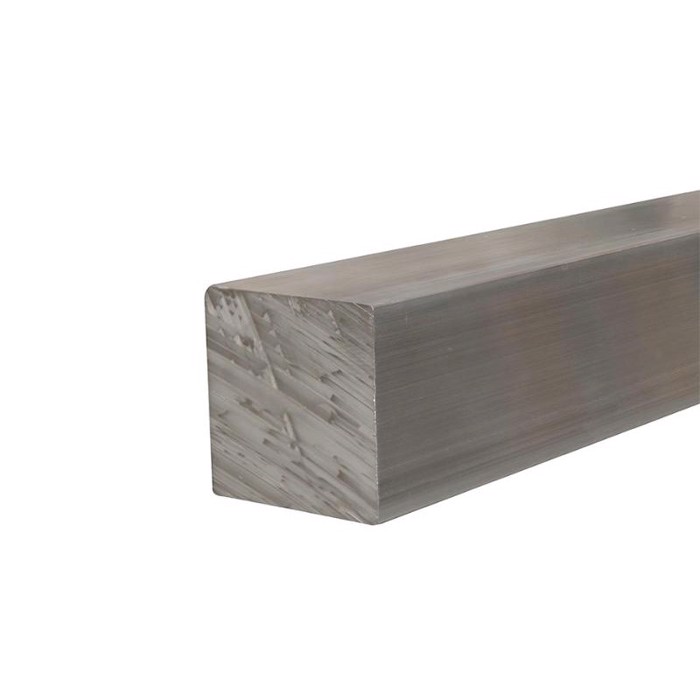 Barre d’aluminium carrée massive