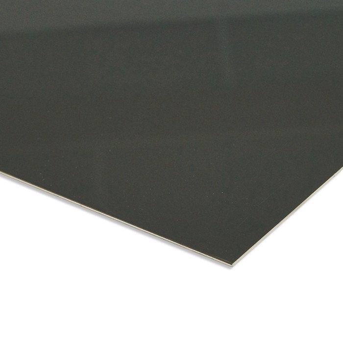 Panneau aluminium gris anthracite