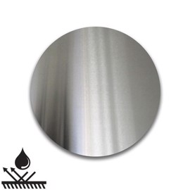 Plaque ronde en acier résistant aux acides et inoxydable