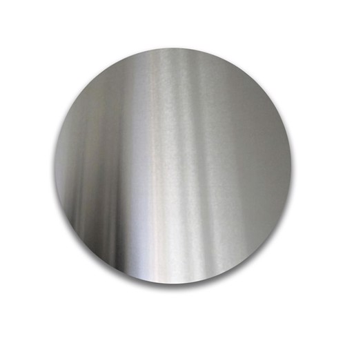 Plaque ronde en acier inoxydable